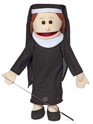 Silly Puppets Nun 25 Inch Full Body Puppet Caucasian 